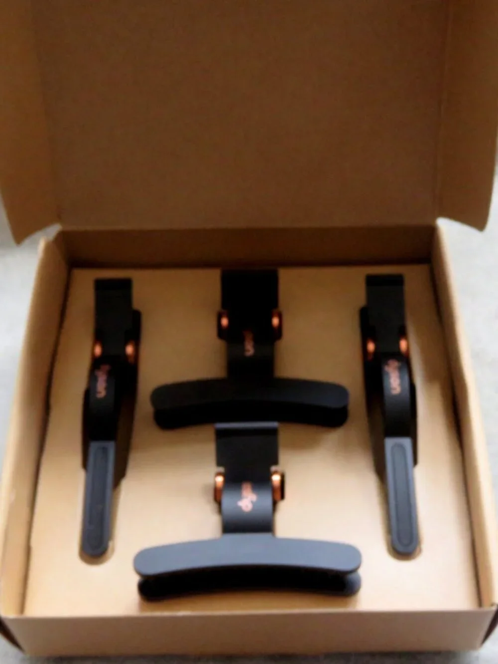 Dyson Hair Clips Set of 4 Black Copper Genuine Authentic Styling Sectioning NIB